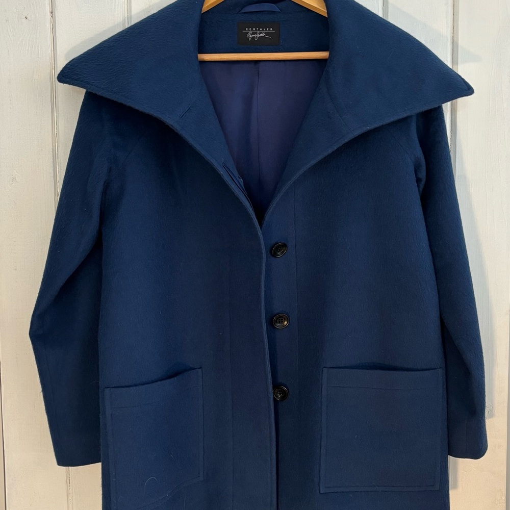 Sophisticated Blue Women's Coat